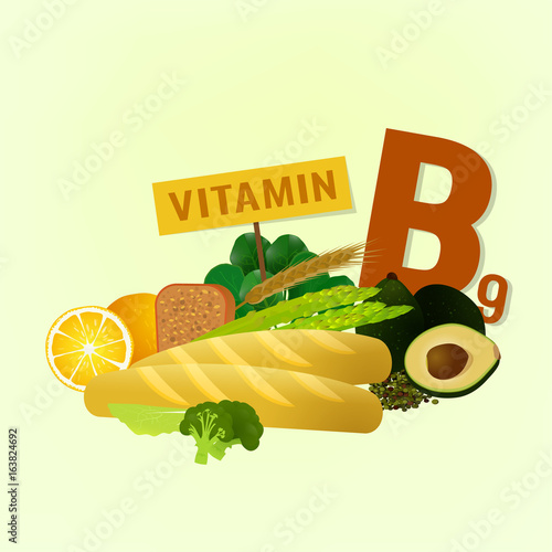 Vitamin B9 in Food