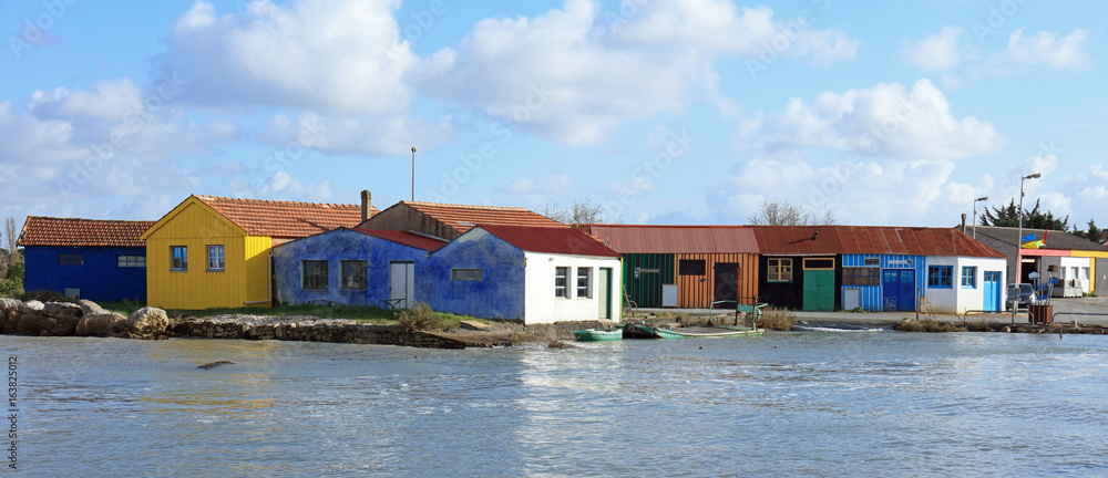 Obraz premium île d'Oléron - Le port de Saint-Trojan