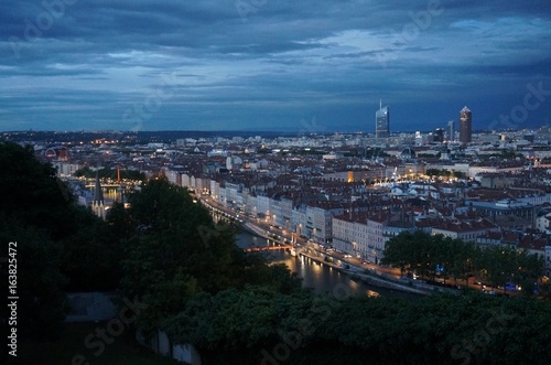 Lyon de nuit © CHERTIN