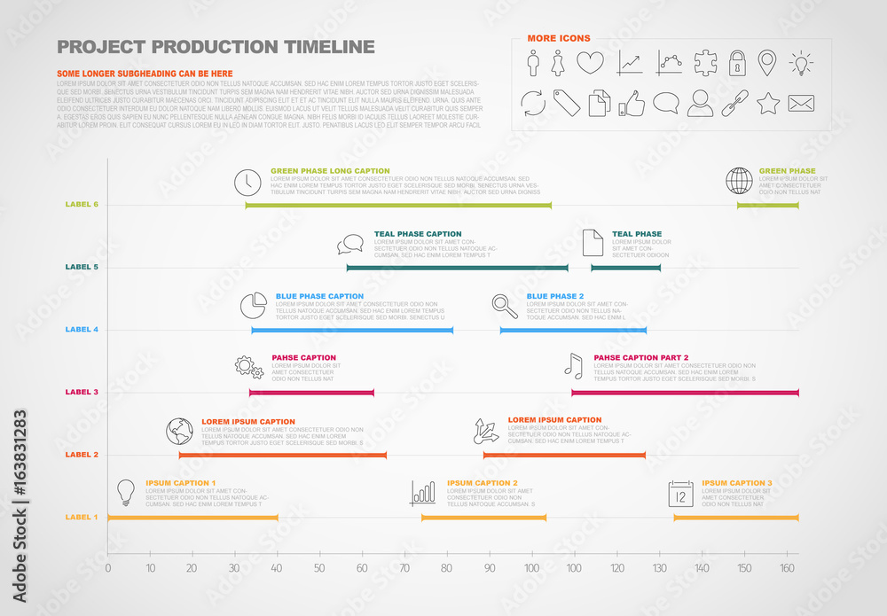 Timeline Infographic Horizontal