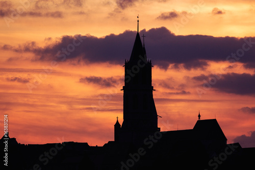 Wallpaper Mural Rottweil Abend Silhouette Torontodigital.ca