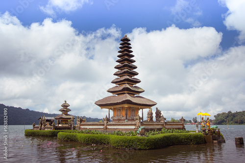 Ulun Danu Beratan is a major Shaivite water temple on Bali  Indonesia.