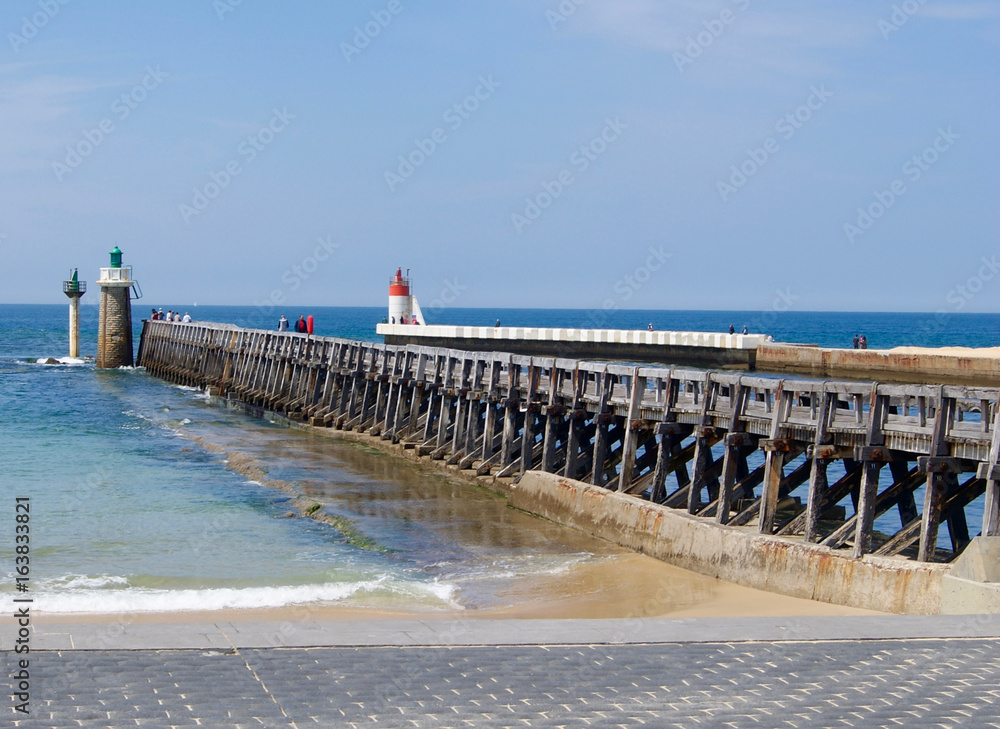 Fototapeta premium Estacade cap breton 