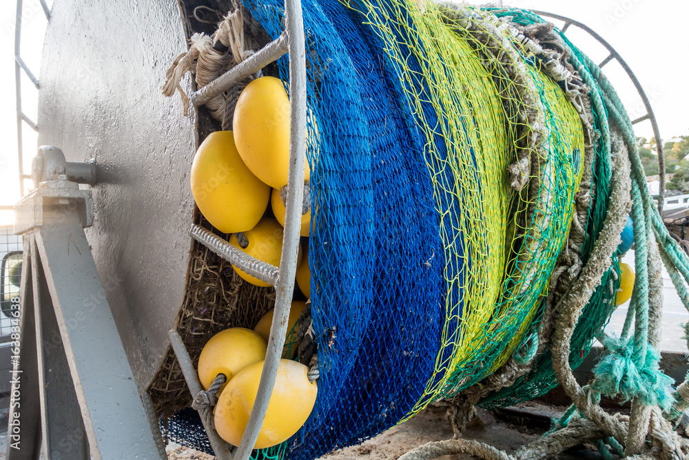 Fototapeta premium Fischernetze