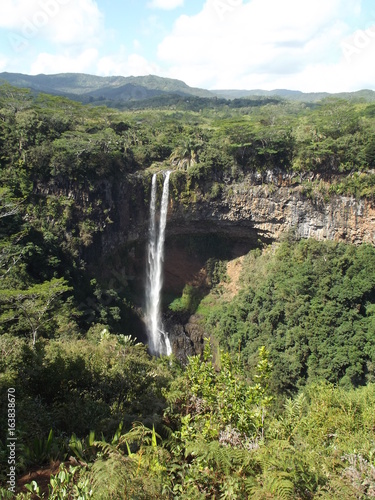 les chutes d'eau d'Alexandra Falls (ile maurice)