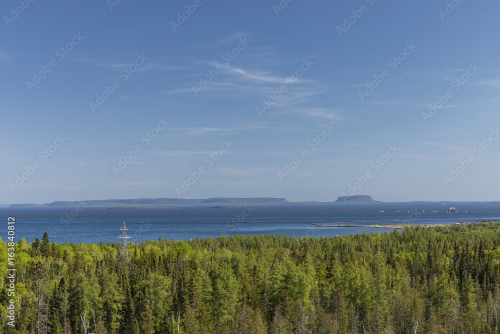 Thunder Bay Lake Superior Scenic View