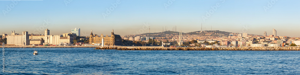 Panorama of the Bosphorus and Istanbul's Asian side