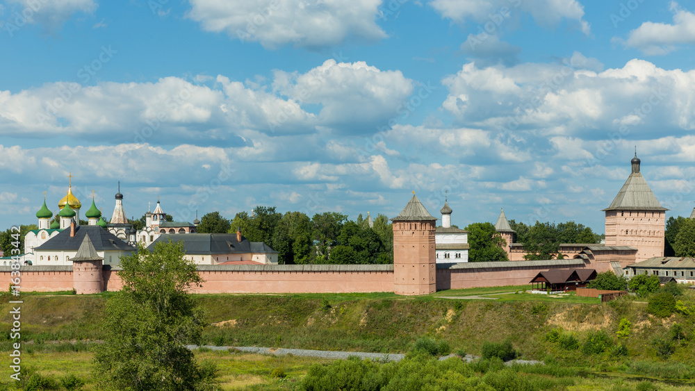Panorama of the Spaso-Evfimiev Monastery in Suzdal