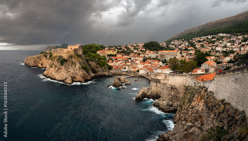 Fototapeta premium Dubrovnik. Croatia. View of the city.