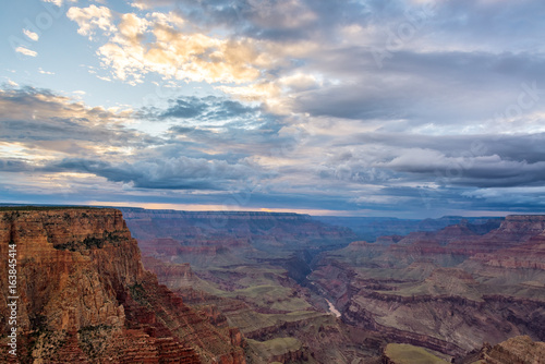Grand Canyon and Colorful Sky