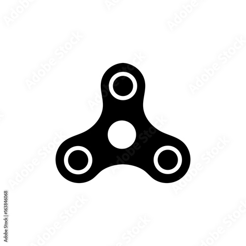 Spinner vector icon
