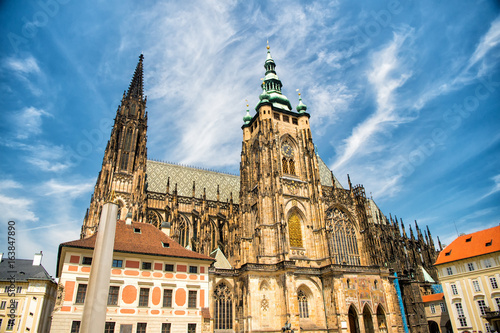 St. Vitus Cathedral in Prague, Czech Republic © be free