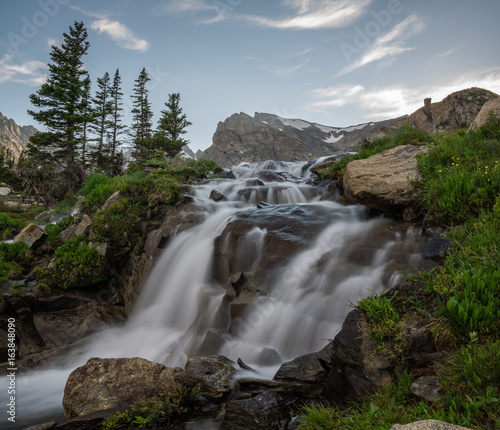 Waterfall near Lake Isabelle - Colorado