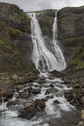 Icelandic Waterfall long exposure