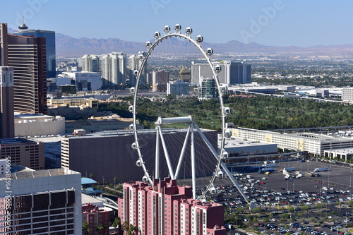 Las Vegas, Nevada - USA - June 05,2017 -  Ferris Wheel Las Vegas photo