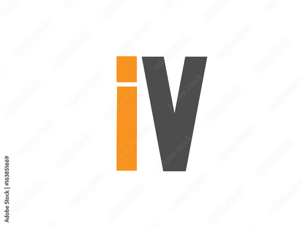 IV Initial Logo for your startup venture IV Initial Logo for your startup venture