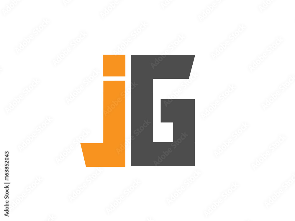 JG Initial Logo for your startup venture JG Initial Logo for your startup venture