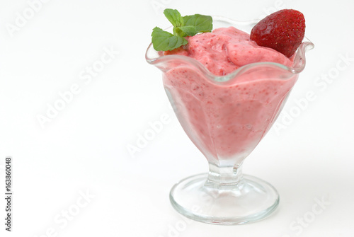 Strawberry Yogurt Sorbet