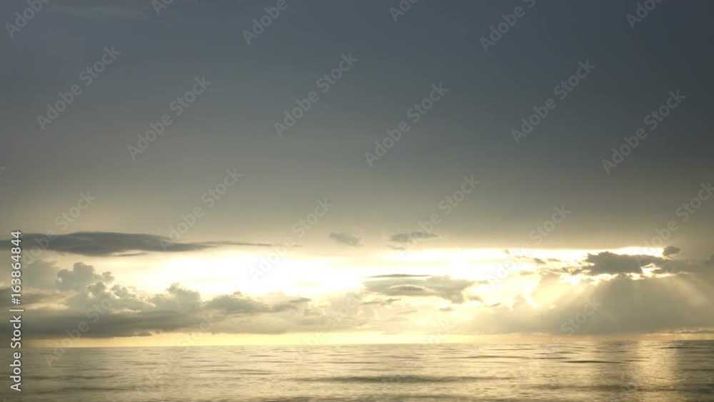 Time Lapse of Sunset Over Ocean Time Lapse of Sunset Over Ocean