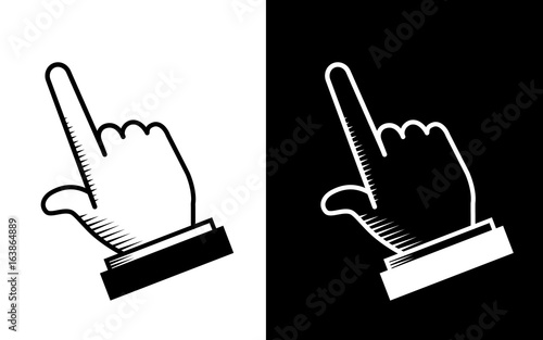 Hand Swiping Icon.