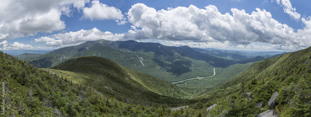 Panoramic View from Cannon Mountain, New Hampshire
