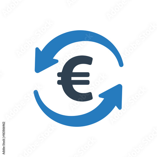 Euro Exchange Icon