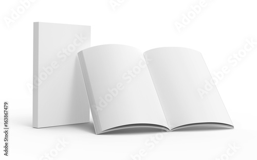 Blank book template