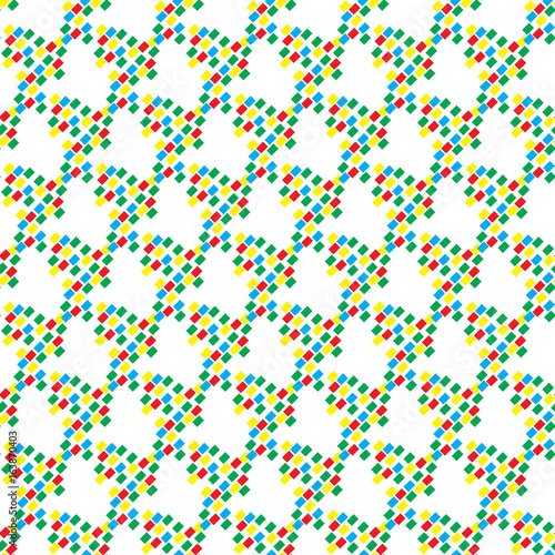 Colorful geometric pattern background