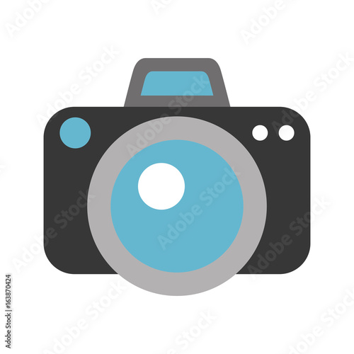 camera photographic isolated icon vector illustration design