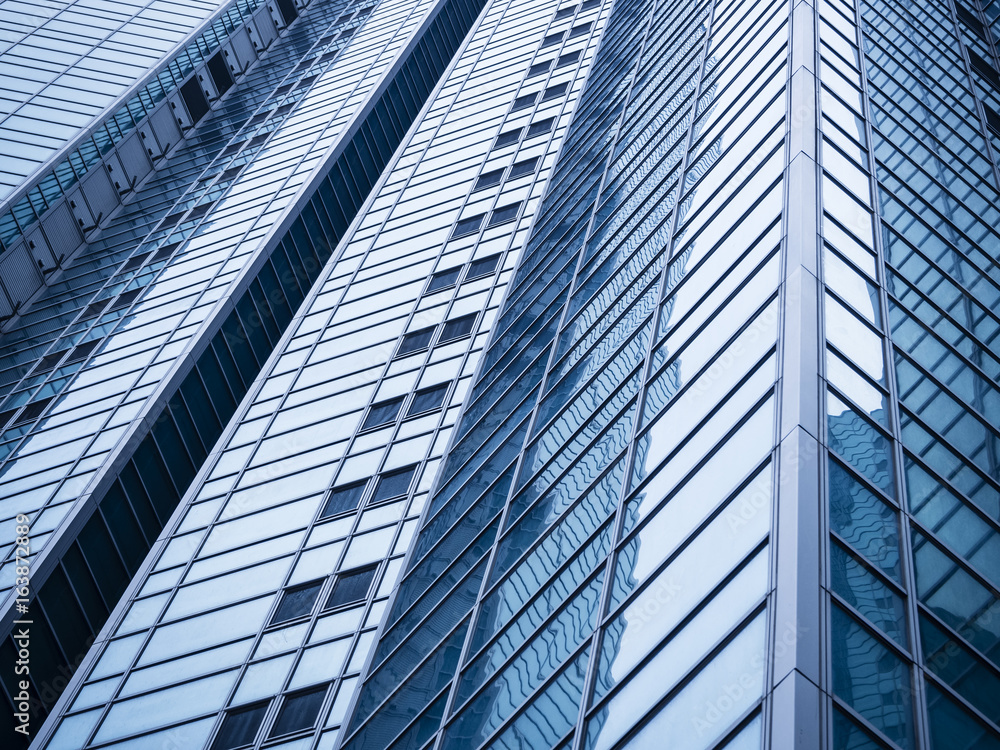 Architecture details glass facade modern building exterior Architecture details glass facade modern building exterior
