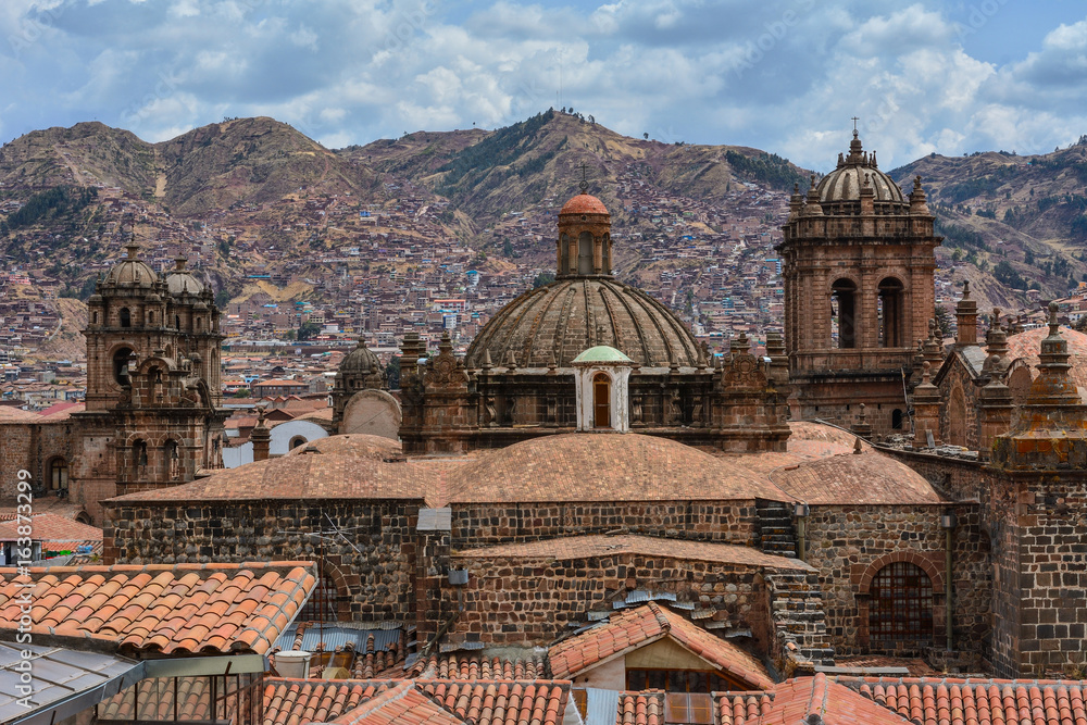 Peru Cusco roofs