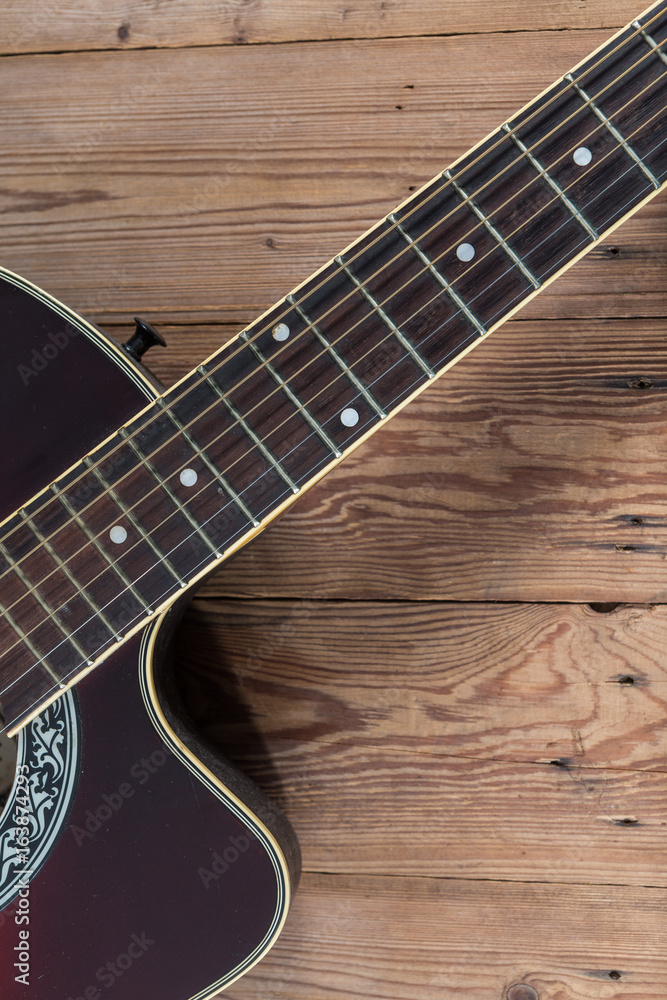 Fototapeta premium acoustic guitar