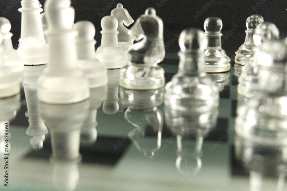 Chess Glass Chess Glass