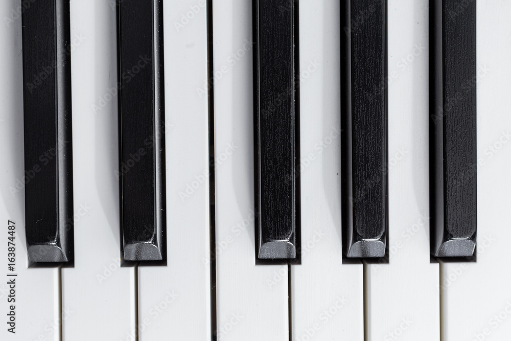 Fototapeta close-up electric piano