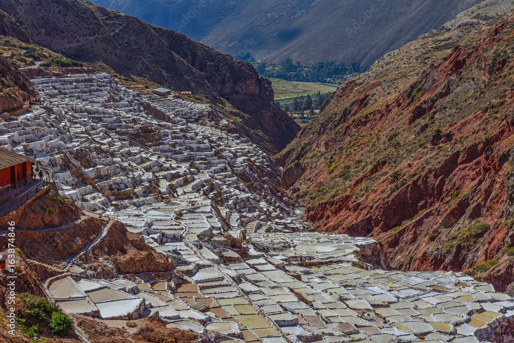 Peru salt mines