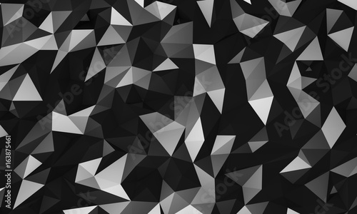 Abstract dark geometric background