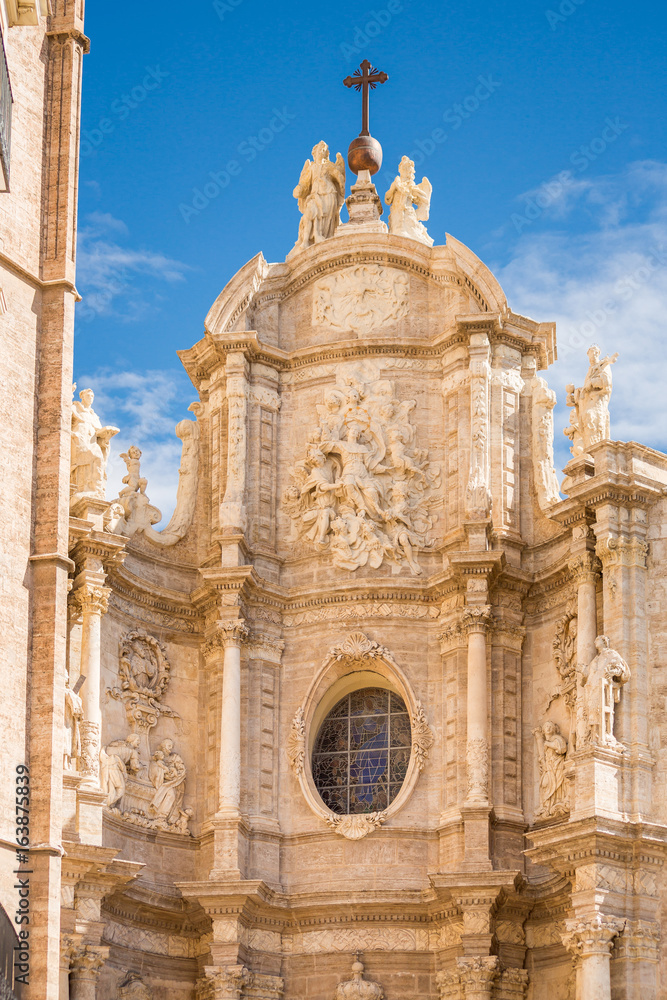 Valencia cathedral - Puerta de los Hierros - Part of the Metropolitan Cathedral-Basilica of the Assumption of Our Lady of Valencia