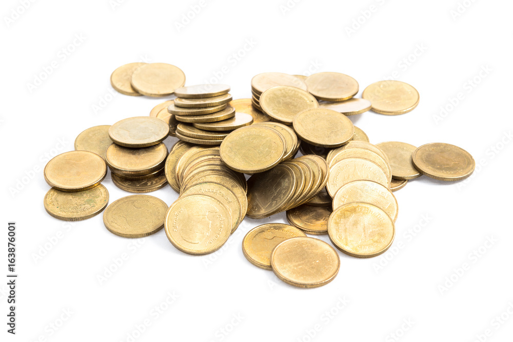 gold coin isolated on white background gold coin isolated on white background