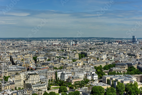 Aerial View of Paris, France © demerzel21