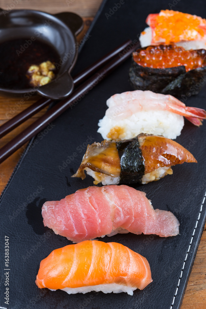 Fresh Japanese sushi Fresh Japanese sushi