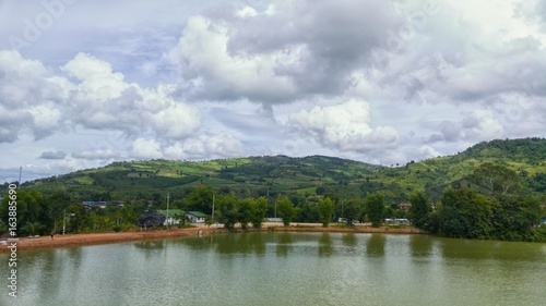 Another view from the temple of the woods.