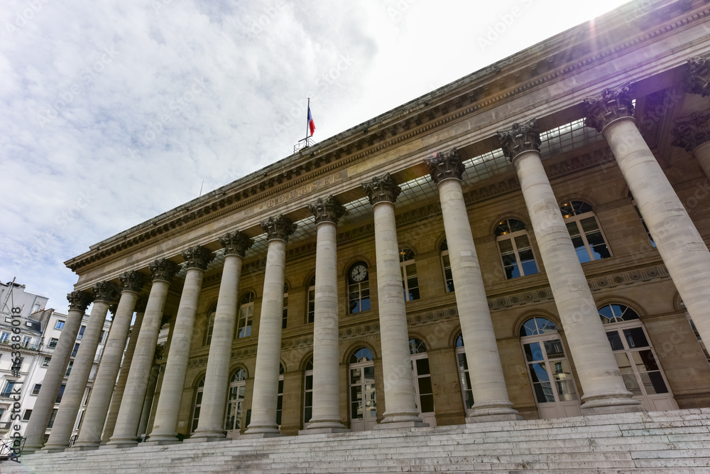 Fototapeta premium Paris Bourse - France