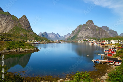 Reine is a fishing village in the Lofoten archipelago, Norway.