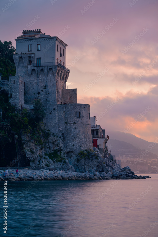 Cetara at dawn on the Amalfi Coast