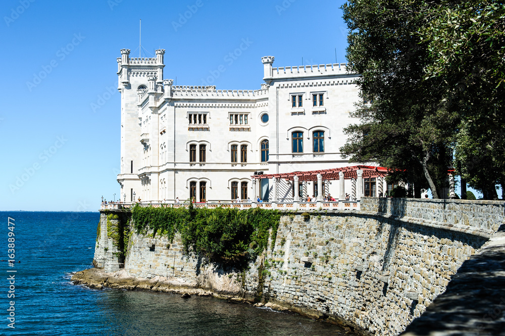 Trieste, castello Miramare