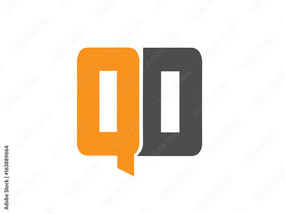 QD Initial Logo for your startup venture QD Initial Logo for your startup venture