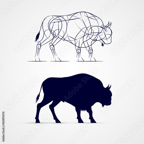Bison Mascot