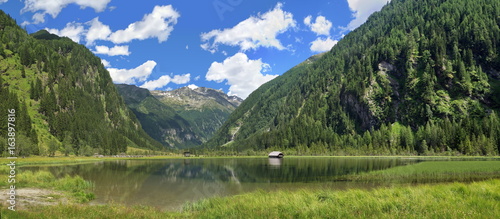 Panorama Stappitzer See im Seebachtal bei Mallnitz / Kärnten / Österreich photo