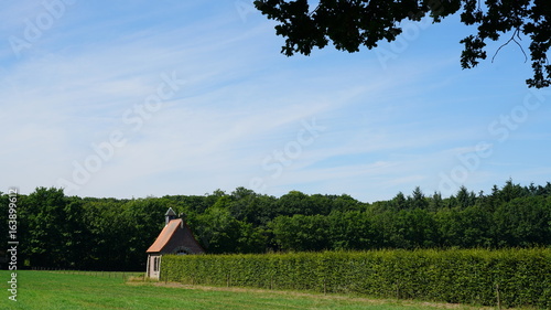 Landscape in Belgium.