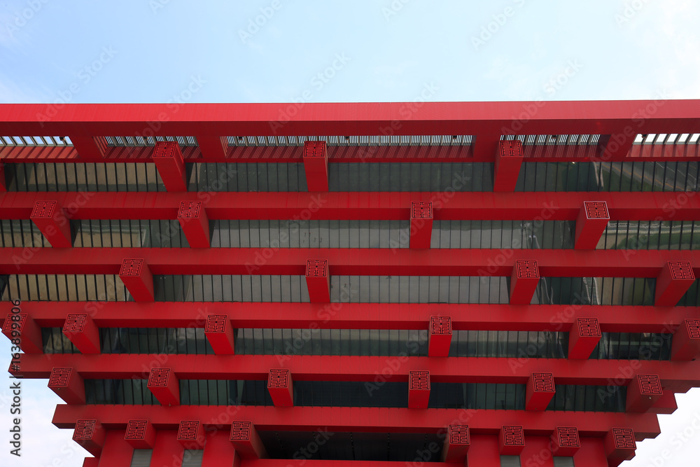 The red building of local features The red building of local features